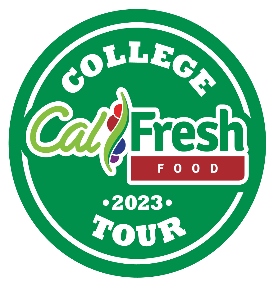 CalFresh College Tour 2023 logo